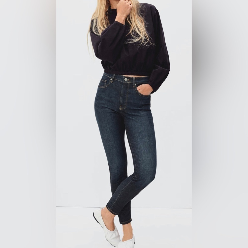 EVERLANE HIGH RISE SKINNY ANKLE JEAN. Size 26
